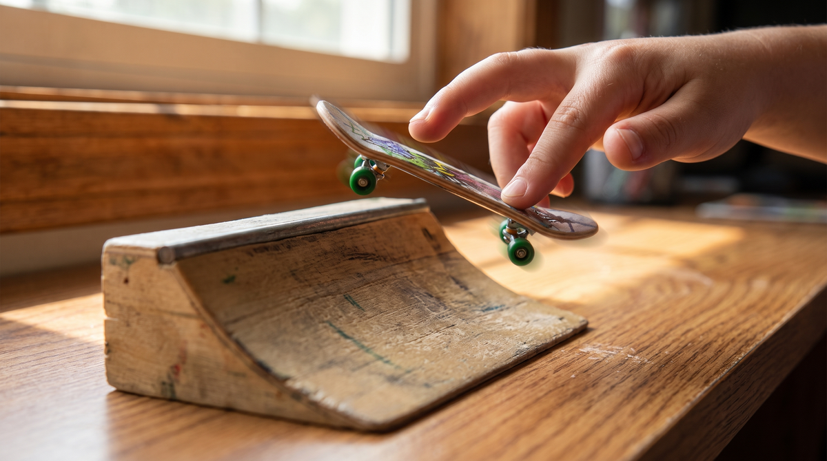 3-in-1 Sensory Bundle — Squishy, Fingerboard & Spinner